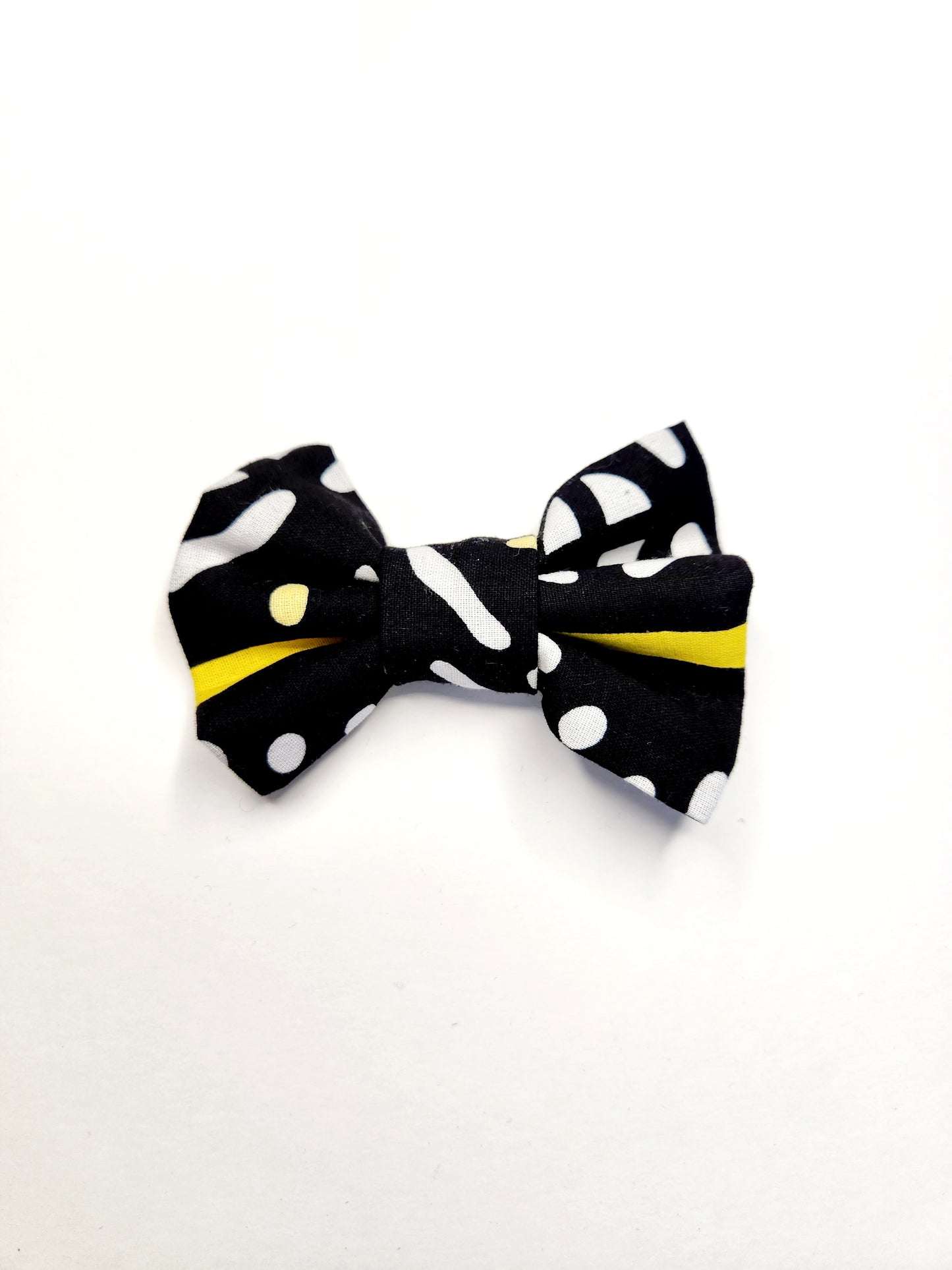Barrette Kossi en tissu imprimé africain