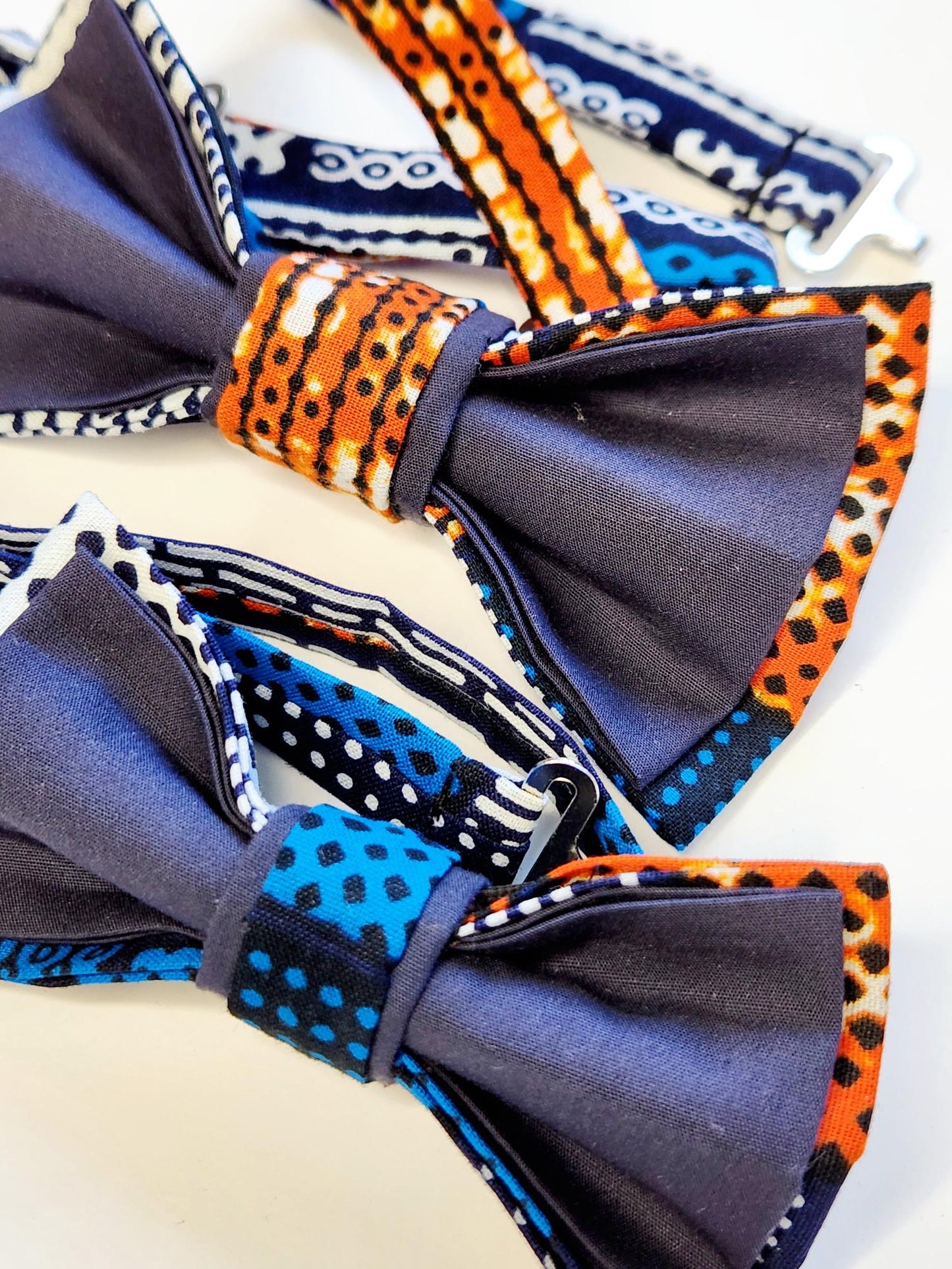 Nœud papillon Mayebo en tissu imprimé africain
