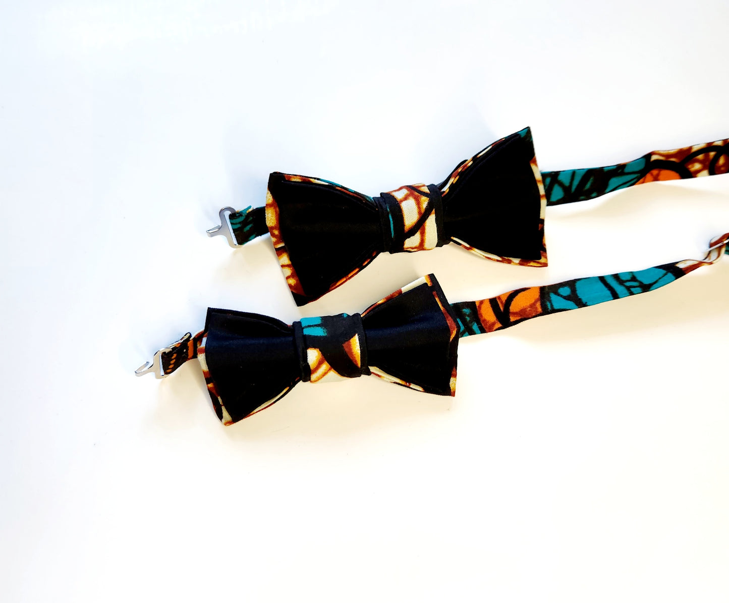 Nœud papillon Mayebo en tissu imprimé africain