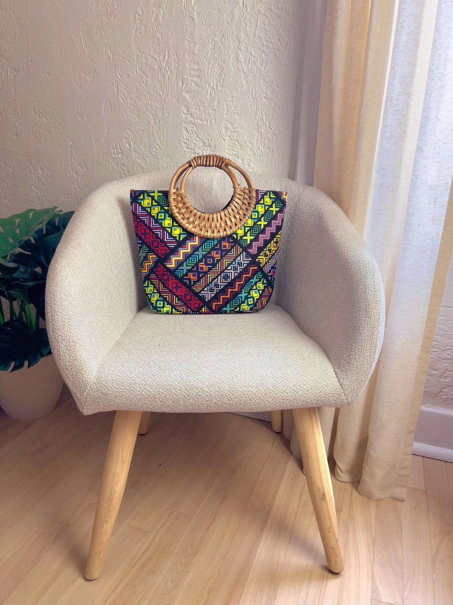 Sac à main kitunga en imprimé africain