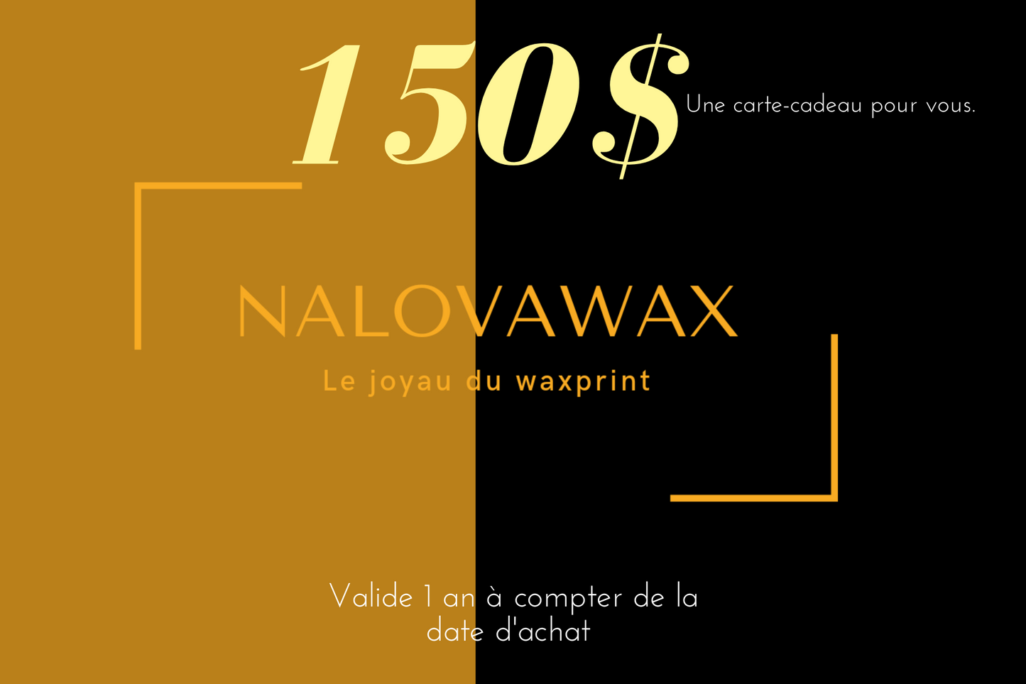 Carte-cadeau NalovaWax